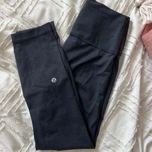 Lululemon Wunder Train Contour Fit High-Rise Crop 23” Black